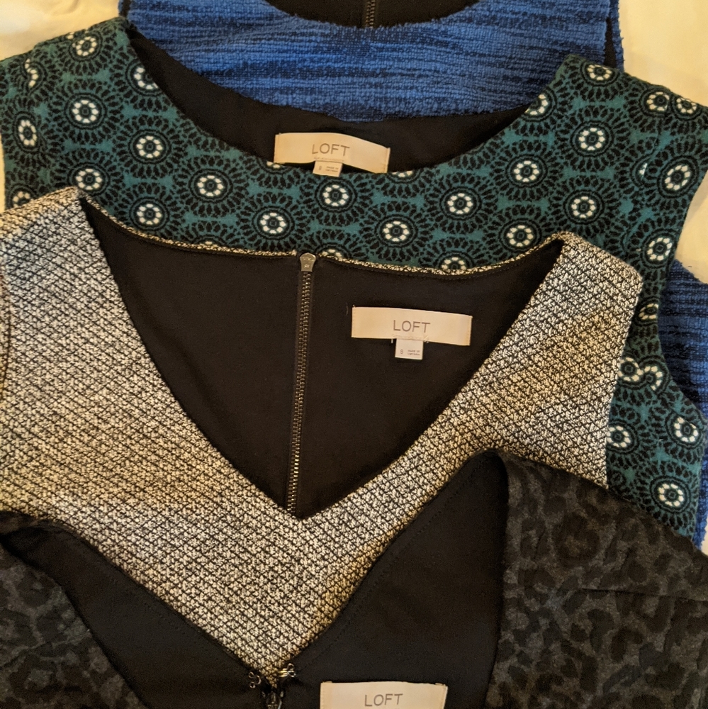 Four Loft dresses